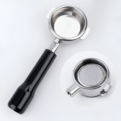 Portafilter brez dna 4Barista 58 mm – La Marzocco (črn ročaj)