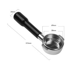 Portafilter brez dna 4Barista – Bottomless Portafilter double 58 mm