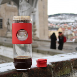 Cafflano Go-Brew - rdeča
