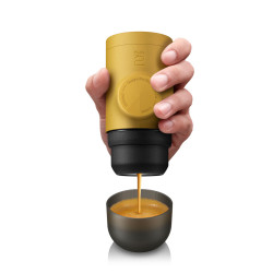Potovalni aparat za kavo Wacaco MiniPresso GR2 (golden ochre) - mleta kava