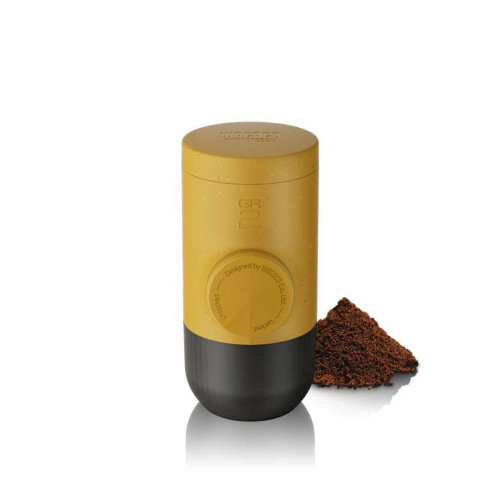 Ocene Potovalni aparat za kavo Wacaco MiniPresso GR2 (golden ochre) - mleta kava
