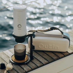 OutIn Nano 2 (Pearl white) - potovalni aparat za kavo