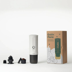 OutIn Nano 2 (Pearl white) - potovalni aparat za kavo
