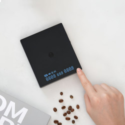TIMEMORE Black Mirror Mini (črna) – digitalna tehtnica za kavo