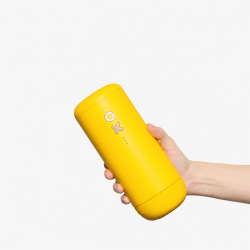Timemore × Nuttii OX Lite – prenosni električni mlinček za kavo (rumena barva)
