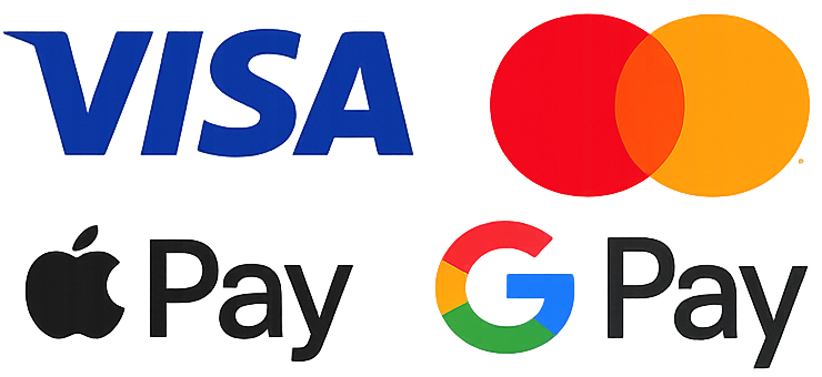 Kartično plačilo (GoPay) / Apple Pay / Google Pay